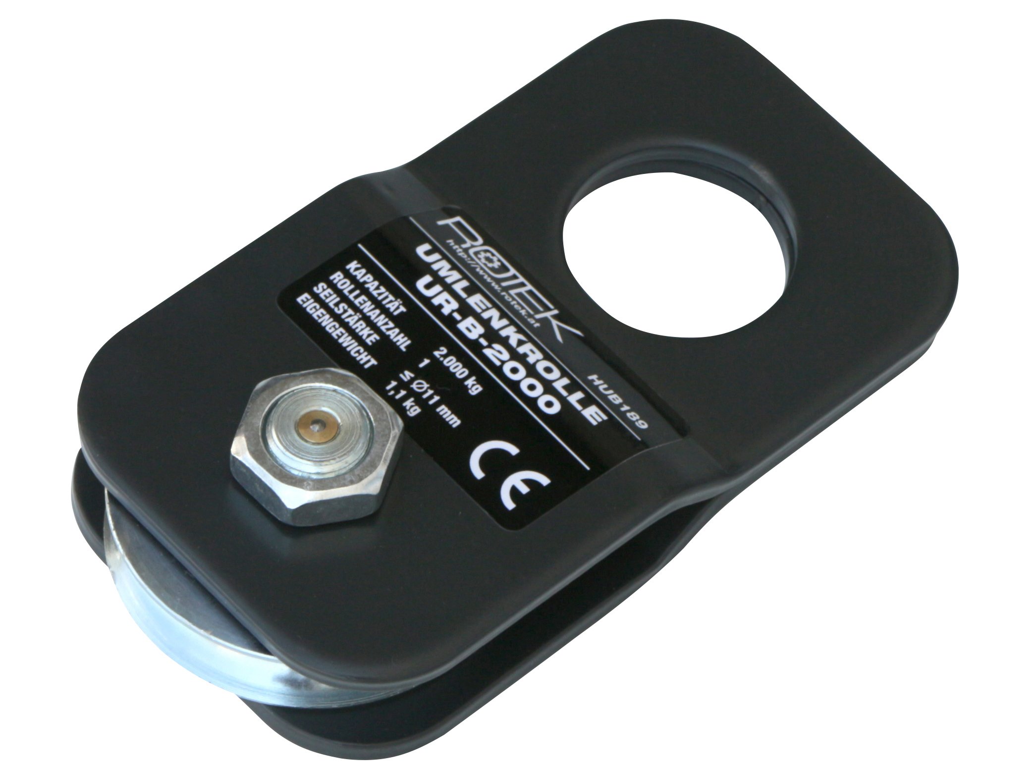 Rotek Off-Road Umlenkrolle 2t (4t), UR-B-2000 für textile Anschlagmittel