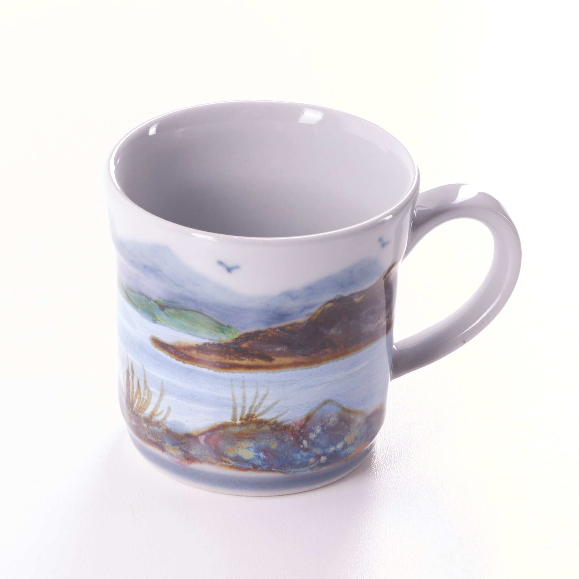 Landscape Coffee Cup by Highland Stoneware