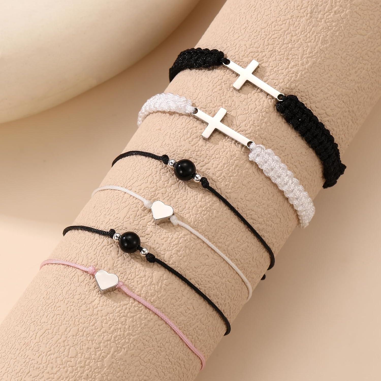 Matching Couples Bracelets for Him and Her - Christian Bracelet Gift for Boyfriend Girlfriend, Valentine's Day Christmas Birthday Gifts Couple Bracelets - Image 6