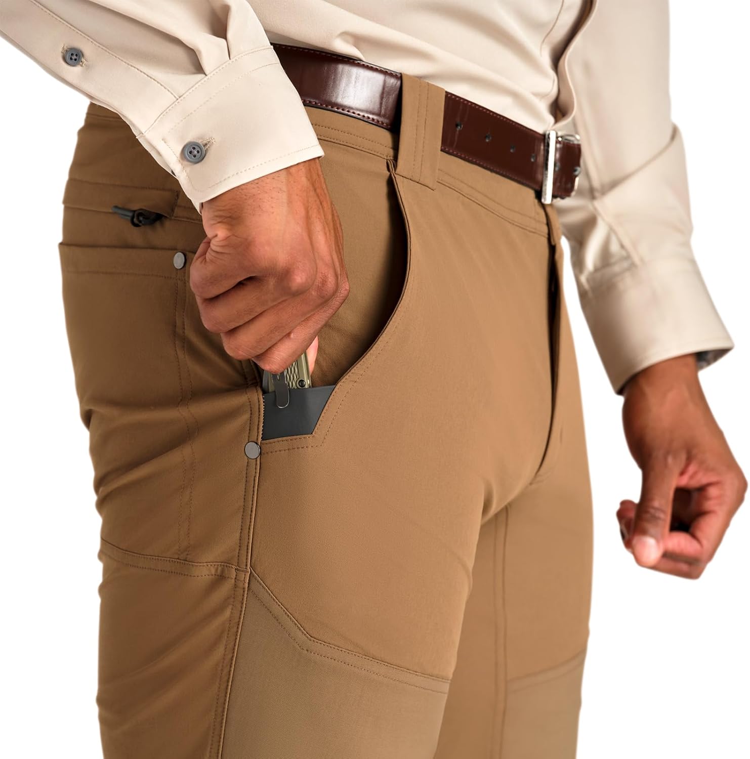 Beretta Men's Taum Field Durable Resistant 4-Way Stretch Flexible Outdoor Hunting Pants, Abrasion-Resistant Panels & Pockets - Image 6