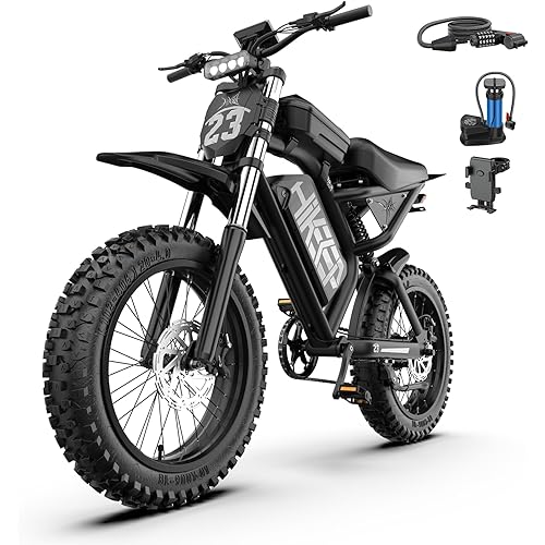 48/52V 15.6/25/40AH Fat Tire Electric Bike for Adults, UL2849 Certified 90% Pre-Assembled Folding E-Bike with Removable Battery & Cargo Rack