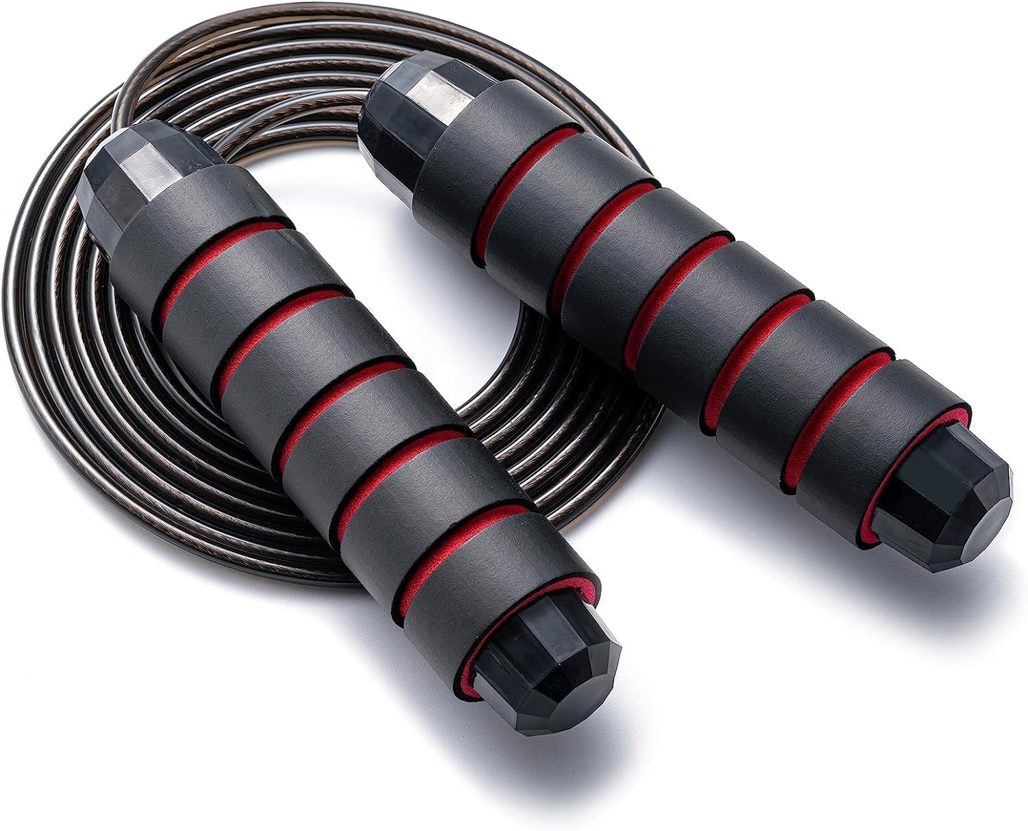 Skipping Rope for Men Women & Children - Jump Rope with Adjustable Length | Compition Exercise Rope for Workout (Skipping Rope)-image-34