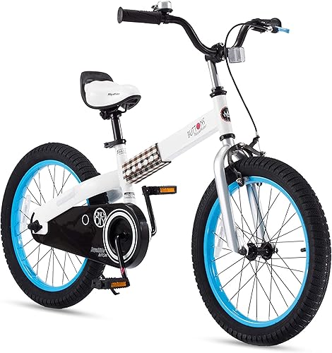 Miniatura 15 de Royalbaby Bicicleta Cubetube para niños de 3 a 9 años, bicicleta para niños pequeños de 12, 14, 16, 18 y 20 pulgadas, con ruedas de entrenamiento,