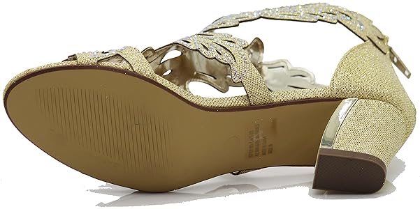 Amazon.com | Enzo Romeo Lime03N Womens Open Toe Mid Heel