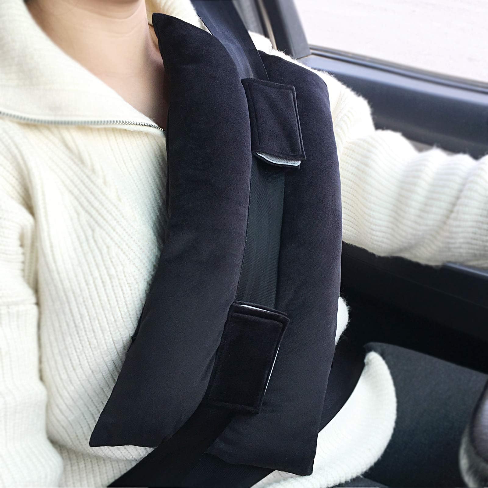 Mastectomy Seat Belt Pillows for Pacemaker Recovery, Post Surgery Port Cushions Heart Surgery Pads Bypass Breast Cancer Protectors Gift Accessories Women Men
