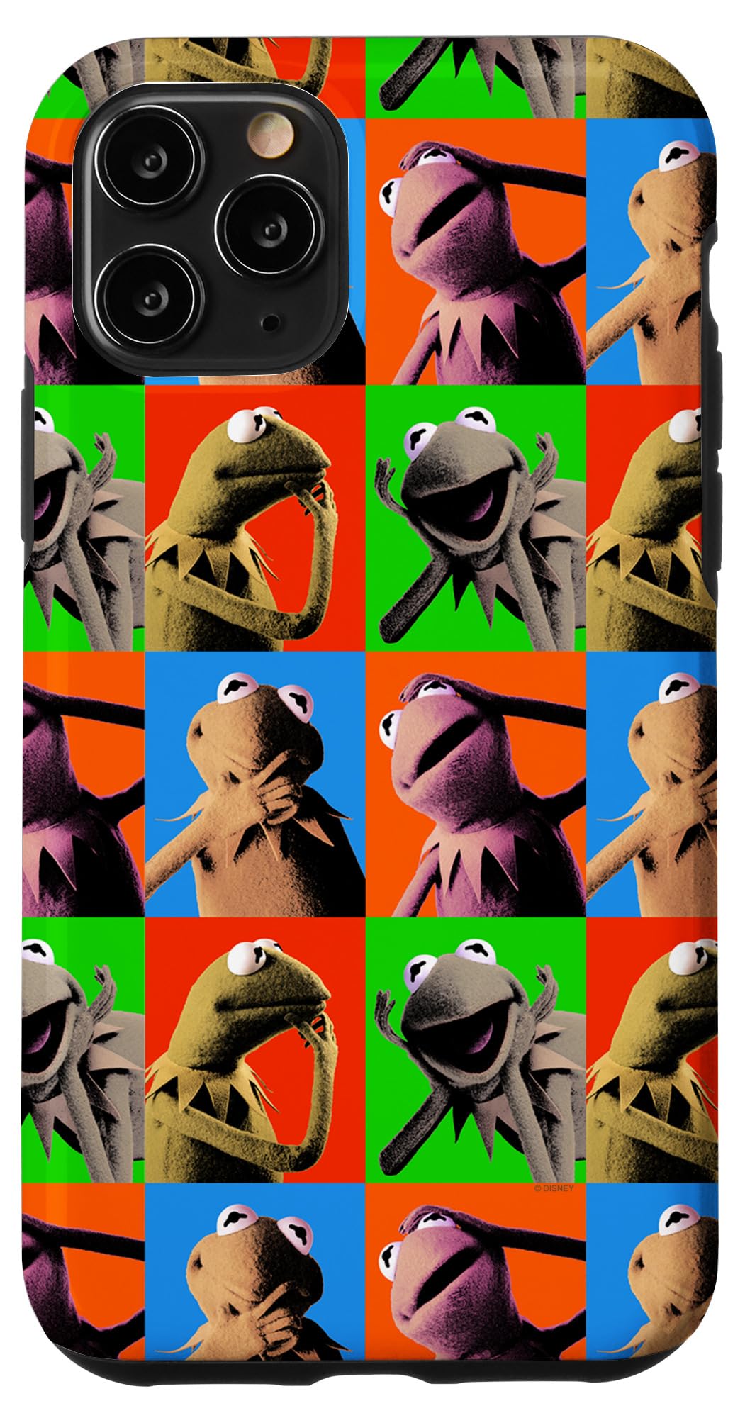 Coque iPhone 11 Pro Disney Kermit Muppets protection antichoc motif Pop Art - 4