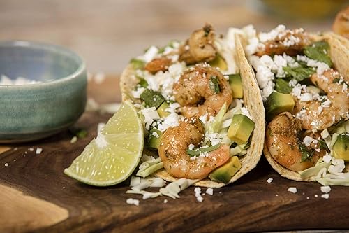 Miniatura 4 de La Tortilla Factory Tortillas Chile verdes de escotilla de estilo hecho a mano, 8 unidades, 6 paquetes