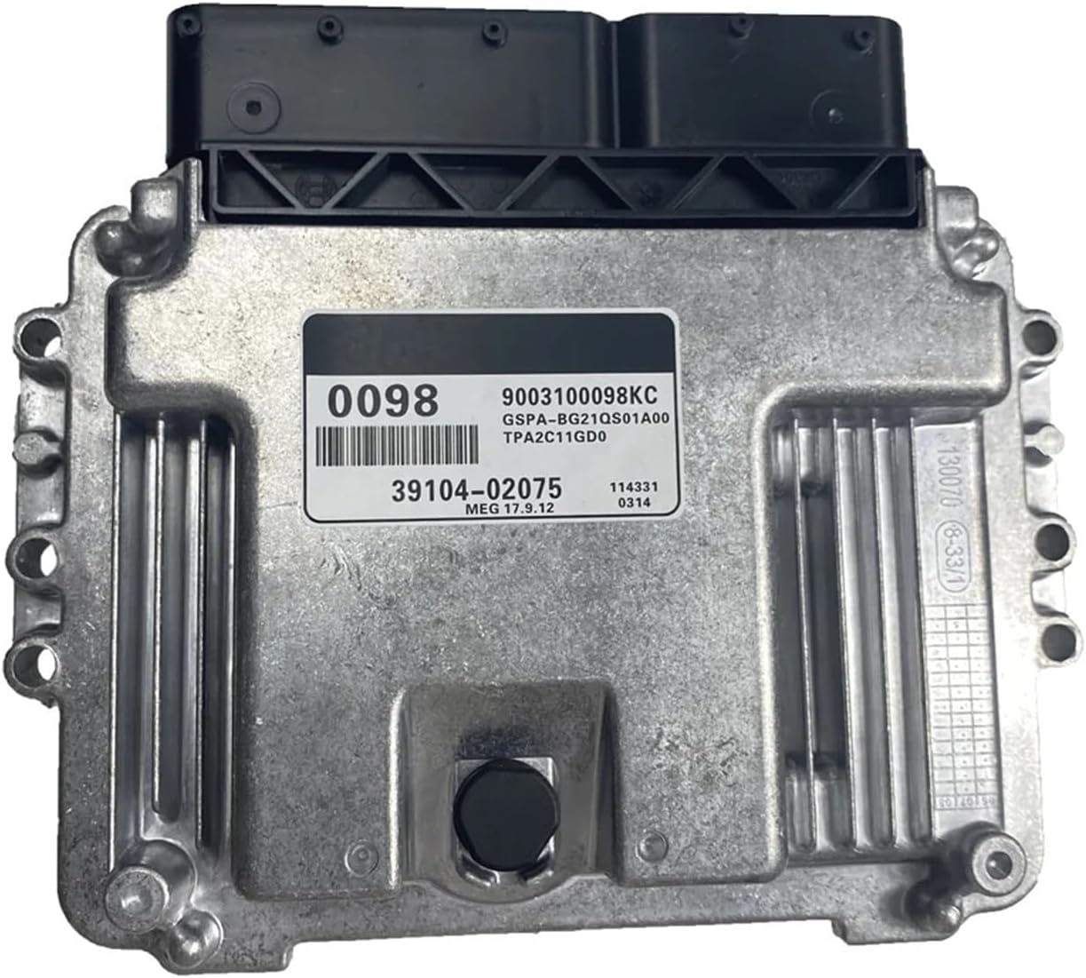 極希少 GARNIER 3ピース フェイクレザー グレー 上下XL ジレL