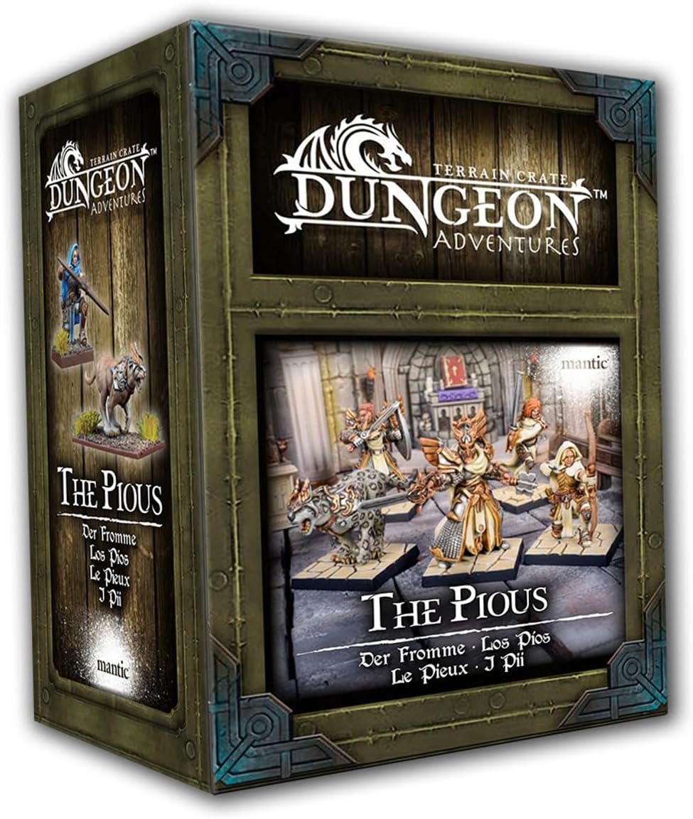Mantic Entertainment. Terrain Crate Dungeon Adventures The Pious. MGTC220 Unassembled and unpainted.