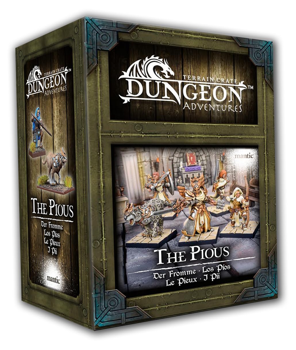 manticEntertainment. Terrain Crate Dungeon Adventures The Pious. MGTC220 Unassembled and unpainted.