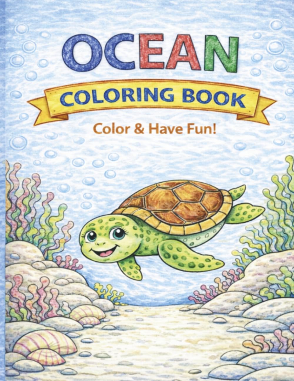 Ocean Coloring Book