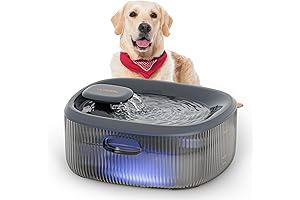 WOPET Dog Fountain Water Dispenser for Large Dogs and Multiple Pets