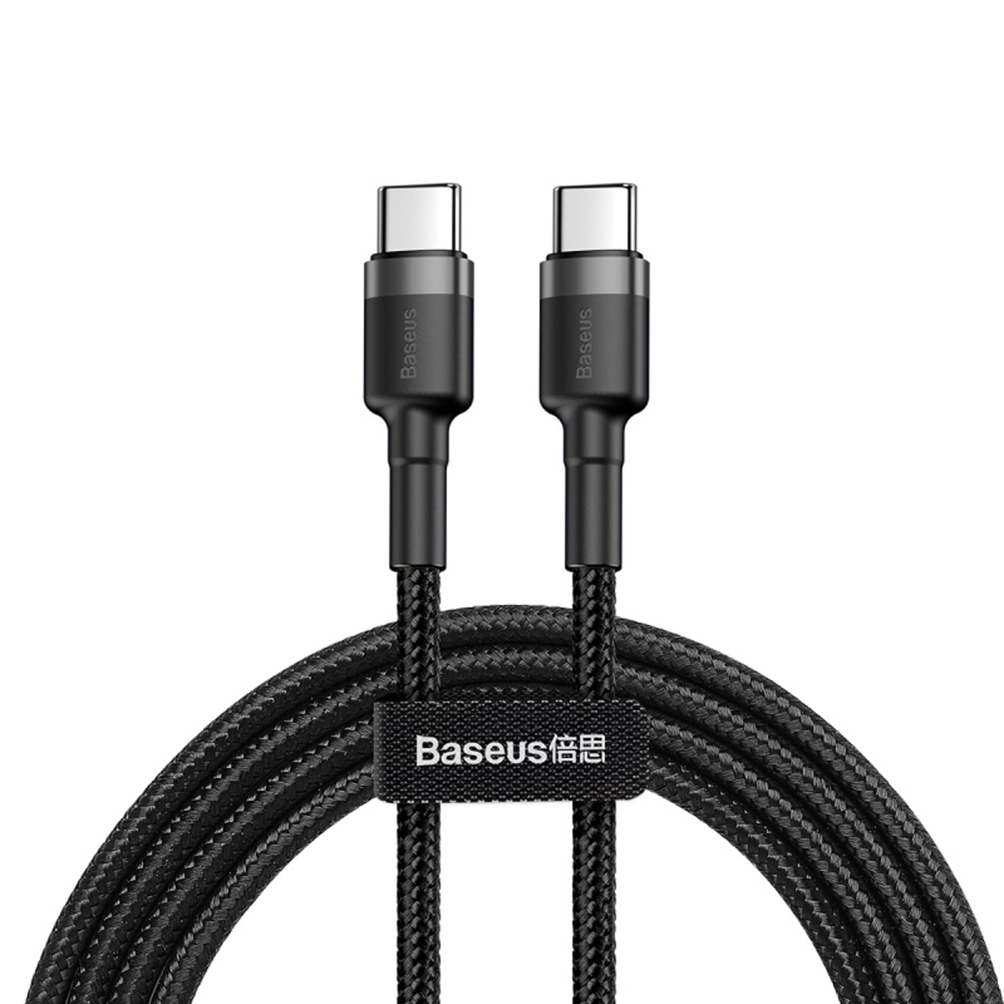 Baseus Type C to Type C 2.0 60W PD Charging Cable for Laptops and Smartphones (60W 1 Meter, Grey Black) (B0144AE0V6) Amazon Price History, Amazon Price Tracker