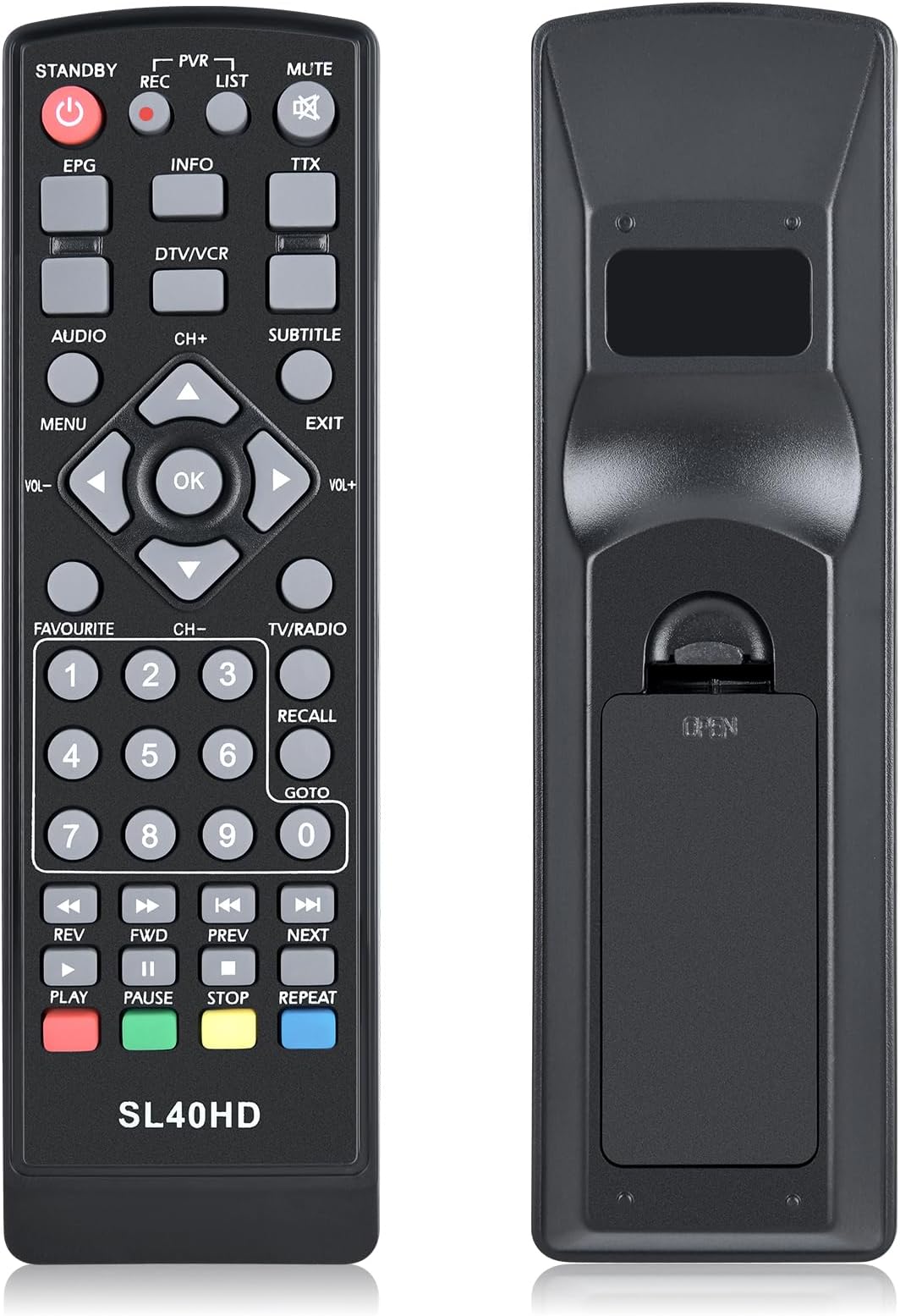 New Remote for SL 40 HD Comag M01 SL40HD HD25 EVOLVEO Scorpio DT-3010 Telesystem F-21 Dyon Galaxy Predator Maximum S2000 SENCOR