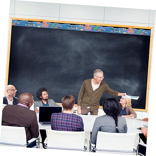 Miniatura 8 de STOBOK 1 Roll Border Stickers Animal Stickers Removable Stickers Mariposas Decorativas para Pared Border Paper Festival Supplies Replaceable