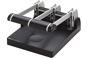 CARL Heavy Duty 3-Hole Punch, XHC-150N Punching Machine, Punch up to 150 Sheets