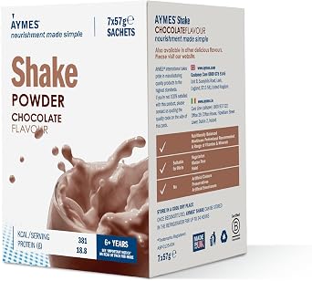AYMES High Protein Shake - Chocolate - 7 Servings