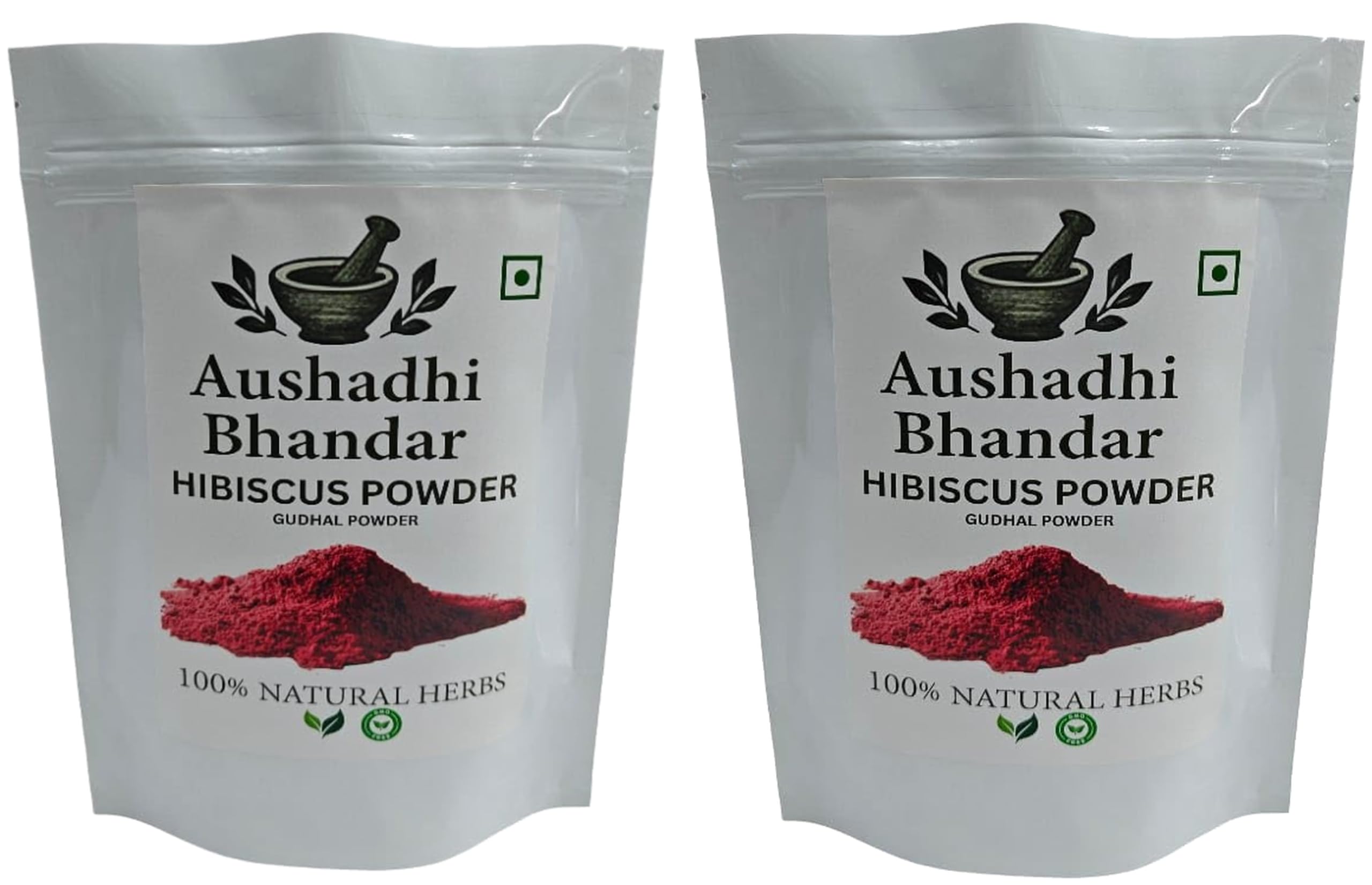 Hibiscus Flower Powder For Face Pack & Hair Mask, Natural Pure Hibiscus Rosa-Sinensis Hair & Skin - 200gm Pack of 3 (600gm Total), Premium Herbal Product for Daily Wellness-image-4