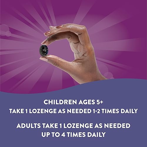 Miniatura 8 de Nature's Way Sambucus Pastillas de zinc con saúco y vitamina C, sabor a menta, 24 pastillas