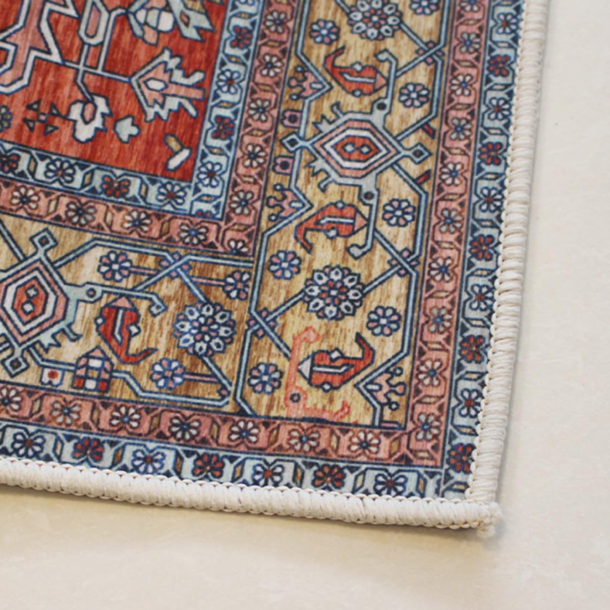 Amazon｜[NHYGDY] ラグ 洗える カーペット ラグマット 滑り止め付 防