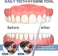 Vista 4 de Rascador profesional para tarter dental, 100% acero inoxidable, gancho de doble cara y púa en ángulo, herramienta de escultura de cera y arcilla, 1