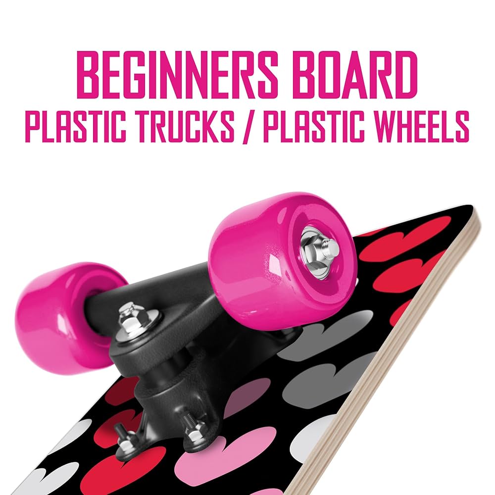 Amazon | OC Girl 17インチ ミニ木製クルーザーグラフィック