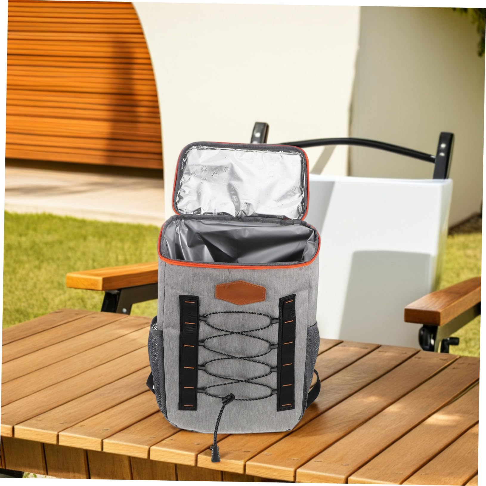 UKCOCO Zaino Frigo Termico Borsa Termica Estiva Zaino Refrigerante per Picnic e Campeggio Borsa Termica Riutilizzabile per Trasporto di Cibo e Bevande