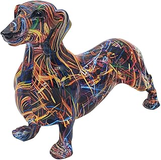 Lesser & Pavey British Graffiti Ornament Home Decor Animal Ornaments for All Homes or Offices Decorative Home Accessory for All Types of Houses - (Dackle) product image