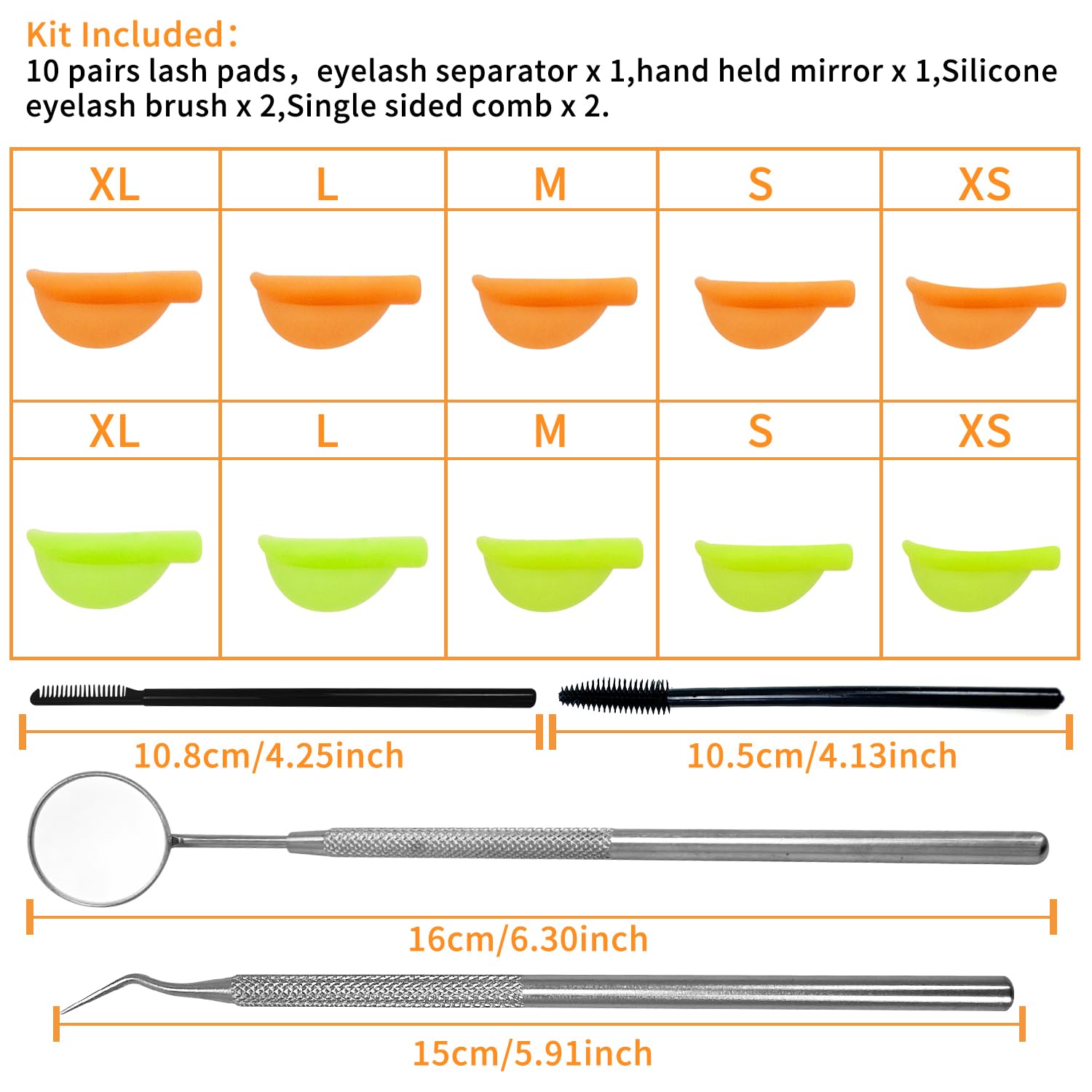 20Pcs Silicone Lash Lift Shields - Image 4