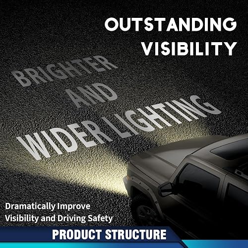 Vista 79 de PIT66 Conjunto de faros delanteros LED DRL BAR compatible con GMC Sierra 1999-2007 /Sierra 2500/99-06 GMC Yukon 1999-2004, accesorios de luces