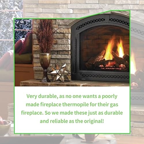 Miniatura 5 de Generadores de termopila de 24 "750 milivoltios termopila Q313A para gas Fireplace, calentador de agua, termopar de grupo de freidora de gas