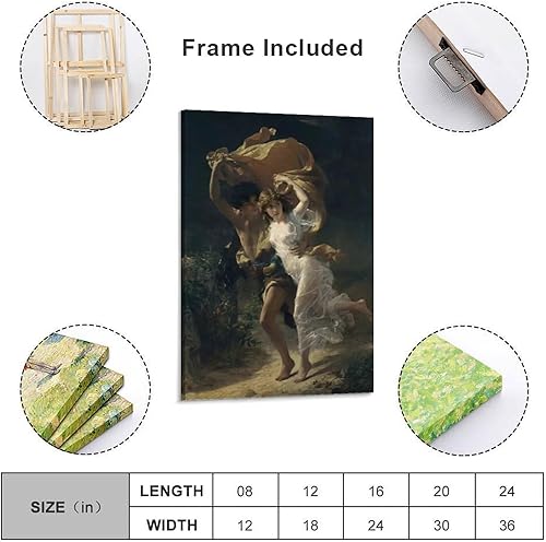 Miniatura 2 de ULPro Póster artístico con texto en inglés "Go to Love", "Nostalgia", póster decorativo para pared, pintura en lienzo, decoración para el hogar, 08