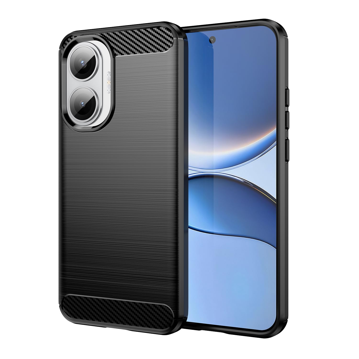 Amazon.co.jp: For Xiaomi POCO F7 ケース 炭素繊維カバー 【ZENGZOUZ
