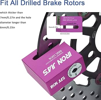 セキュリティ・セーフティ 11881173a Amazon.com: TCMT Wheel Disc Brake Lock Safety Alarm Anti