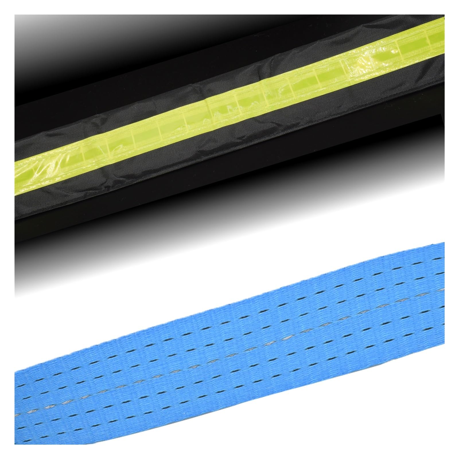 5M/16 '8 Ton Heavy Duty Wciągarka Lina Holownicza Awaryjny Pasek Przyczepy Łańcuch Kabel Holowniczy Antypoślizgowe Haki Akcesoria Samochodowe O Wysokiej Wytrzymałości Silna Odporność