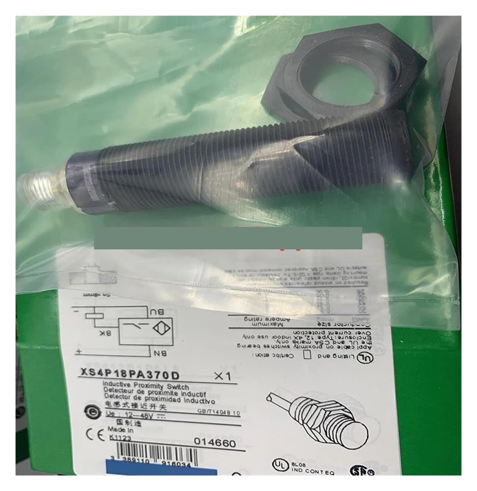 ZVQYSGIW 1pcs Proximity switch XS230AAMAU20 sensor