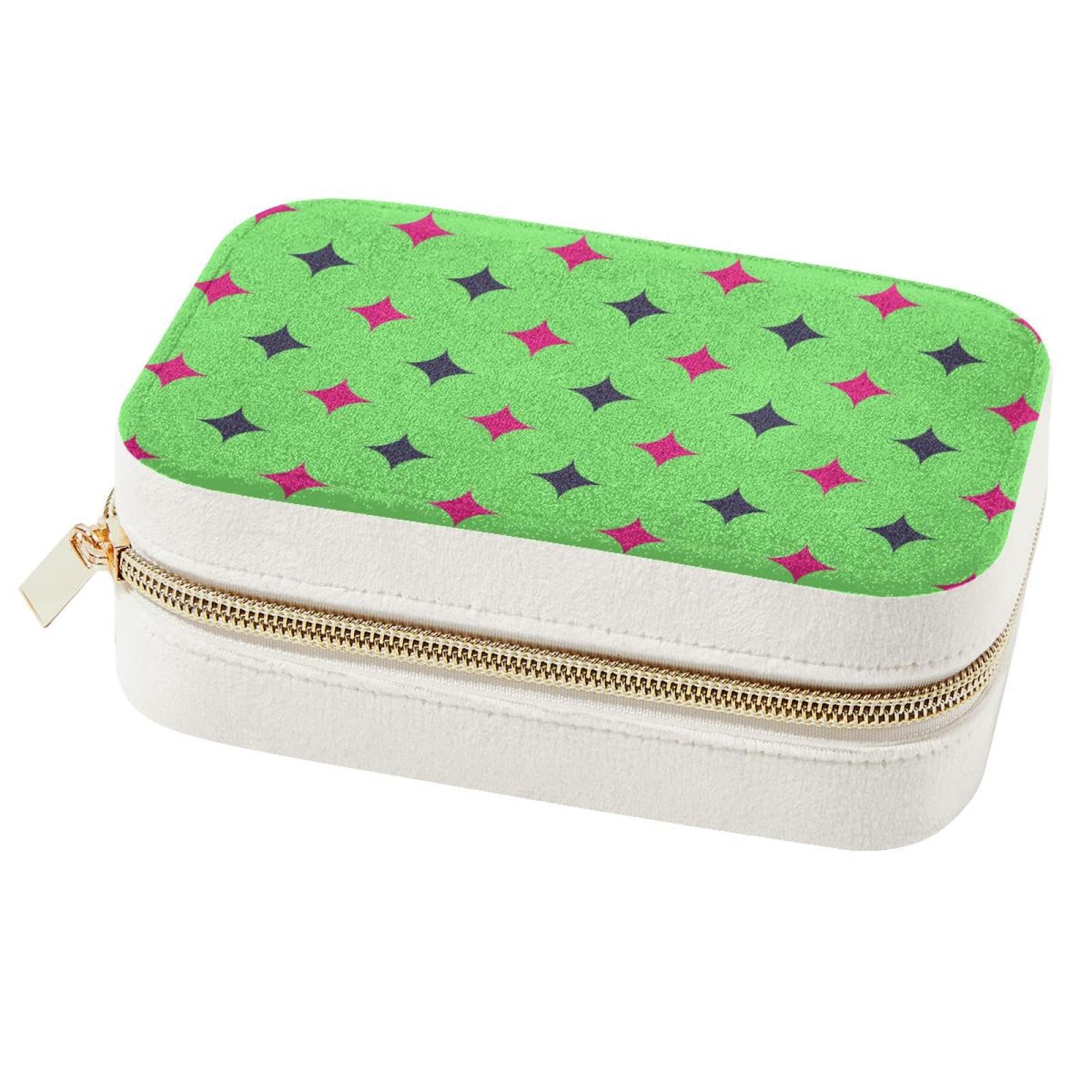Boîte à bijoux portable en étoile avec organiseur voyage bagues