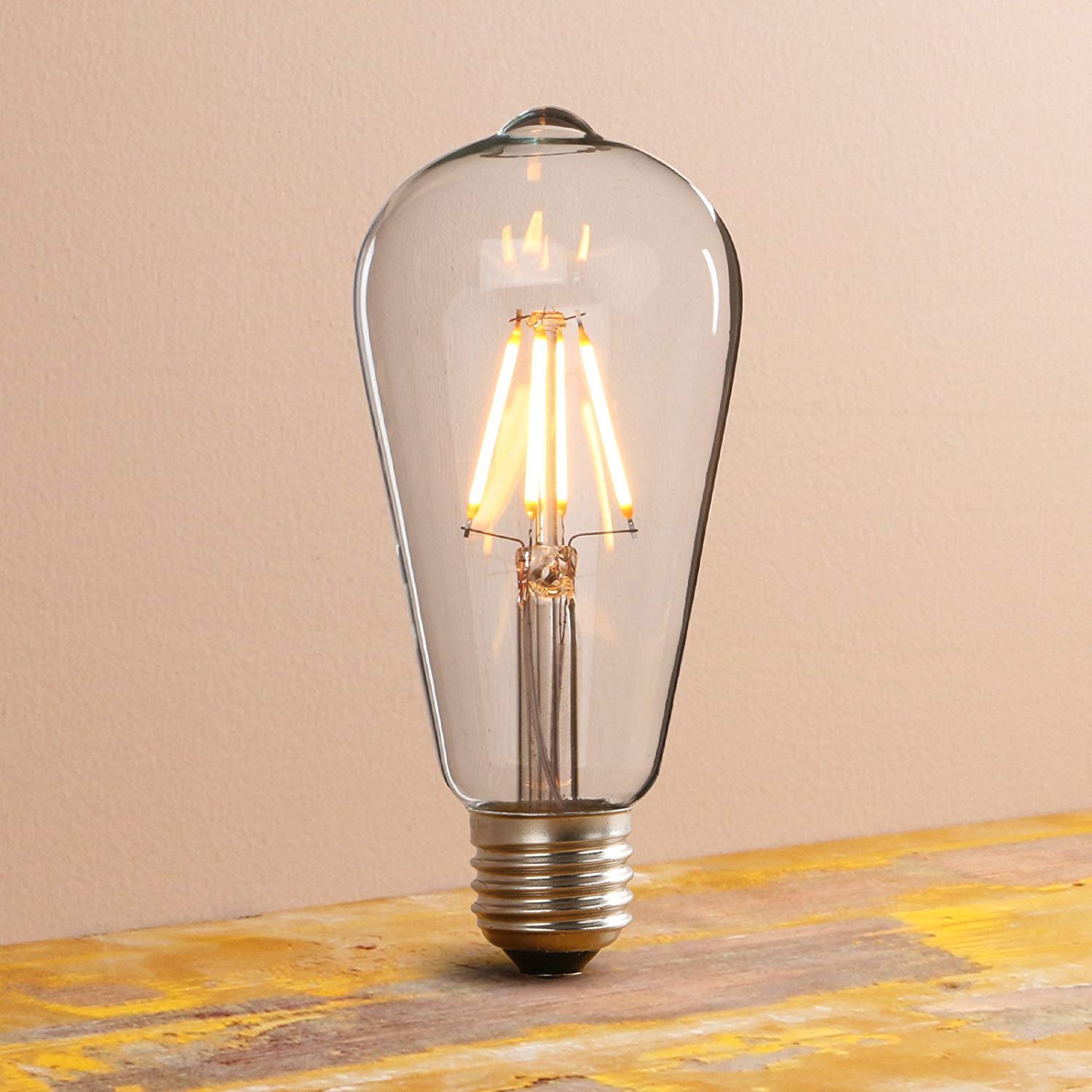 Vintage Pendelleuchte Retro 3-flammig Hängelampe Kreativ Wohnzimmer Esszimmer Esstisch Schlafzimmer Arbeitszimmer Hängelampe Glas Lampenschirm E27 Lampenfassung Edelstahl Farbe gebürstet needed