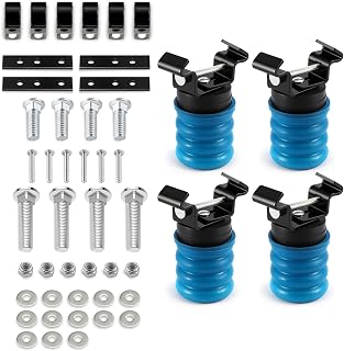 TSS-107-40 Trailer Auxiliary Spring Kit Left & Right Helper Springs 2 Pack Fits for Trailer Leaf Spring Assemblies Axle Blue