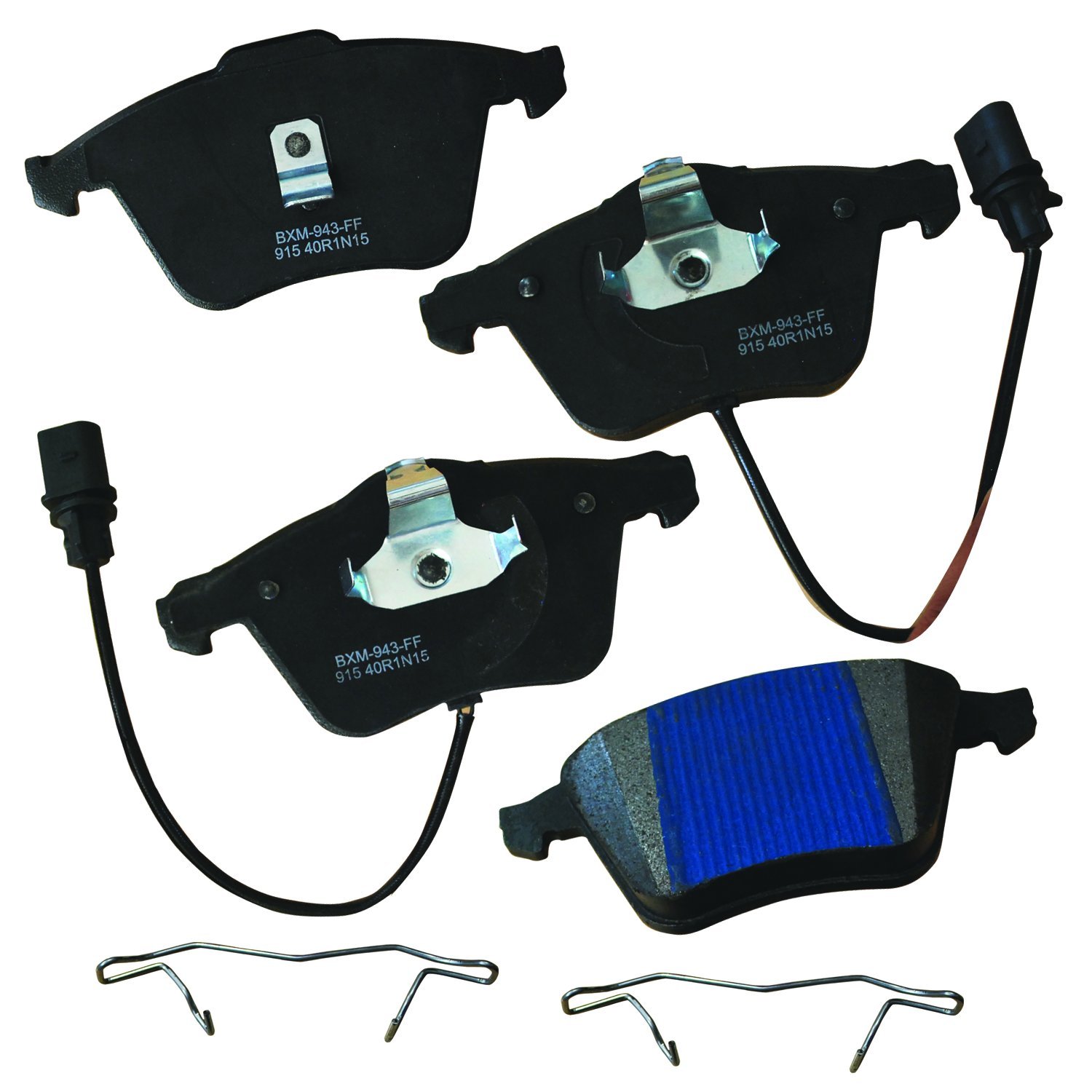 Bendix Premium SBM915 Semi-Metallic Front Brake Pads for Audi A4 2006-2005,A4 Quattro 2006-2005,A6 2004-2002,A6 Quattro 2004-2002,A6 Quattro 2006,Allroad Quattro 2005-2001,S6 2004-2002,Saab 9-3 2011