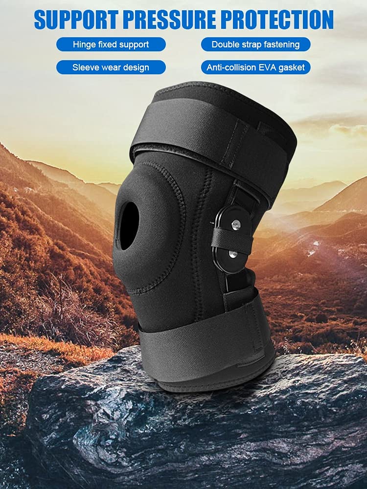 Kniebandage Tragen Sie den Knieschutzpolster for Arthritis-Hülsenschutz-Trägerstütze Knee Support