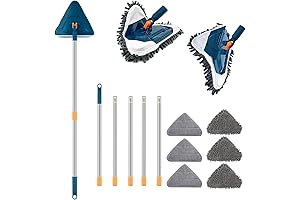 Wall and Baseboard Cleaning Mop Tool