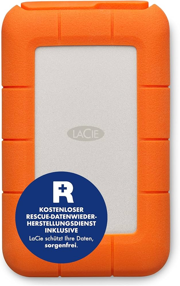 外付けハードディスク・ドライブ LACIE RUGGED USB-C 1TB Amazon | LaCie ラシー ポータブルHDD ハードディスク 1TB Rugged Mini