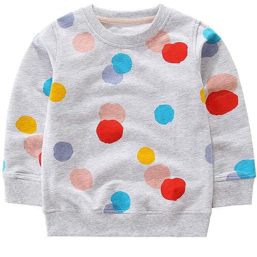 Bumeex Toddler Girl Sweatshirt Clothes Outfit,Cotton Crewneck Christmas Clothing