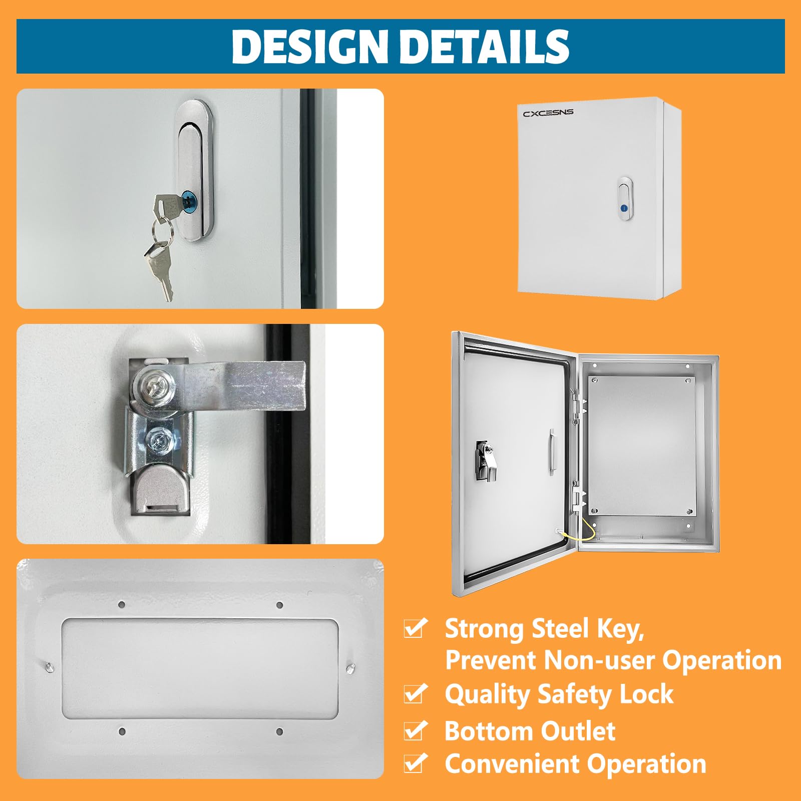 Waterproof Electrical Box - NEMA 4X Outdoor -5