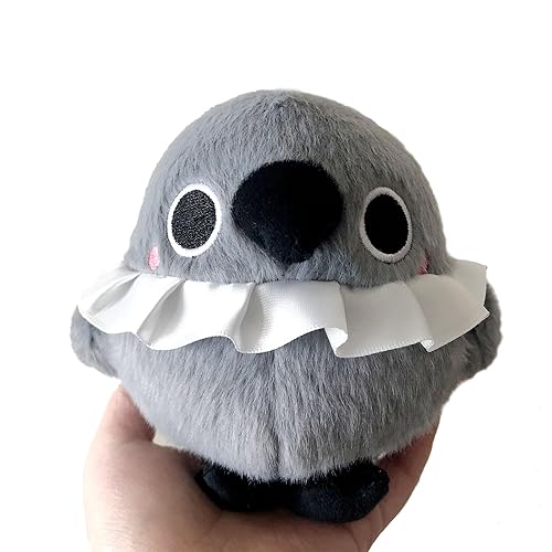 Love and deepspace Sylus Game Qin Che Mephisto Crow Plush Doll Keychain Handmade Cosplay Peripheral Props Gift (Mephisto)