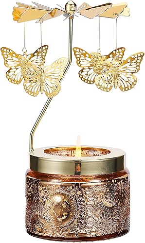 Regalos de mariposa para mujeres, regalos de cumpleaños para mamá, hija, esposa, hermana, regalos únicos para amigas, mujeres, velas aromáticas