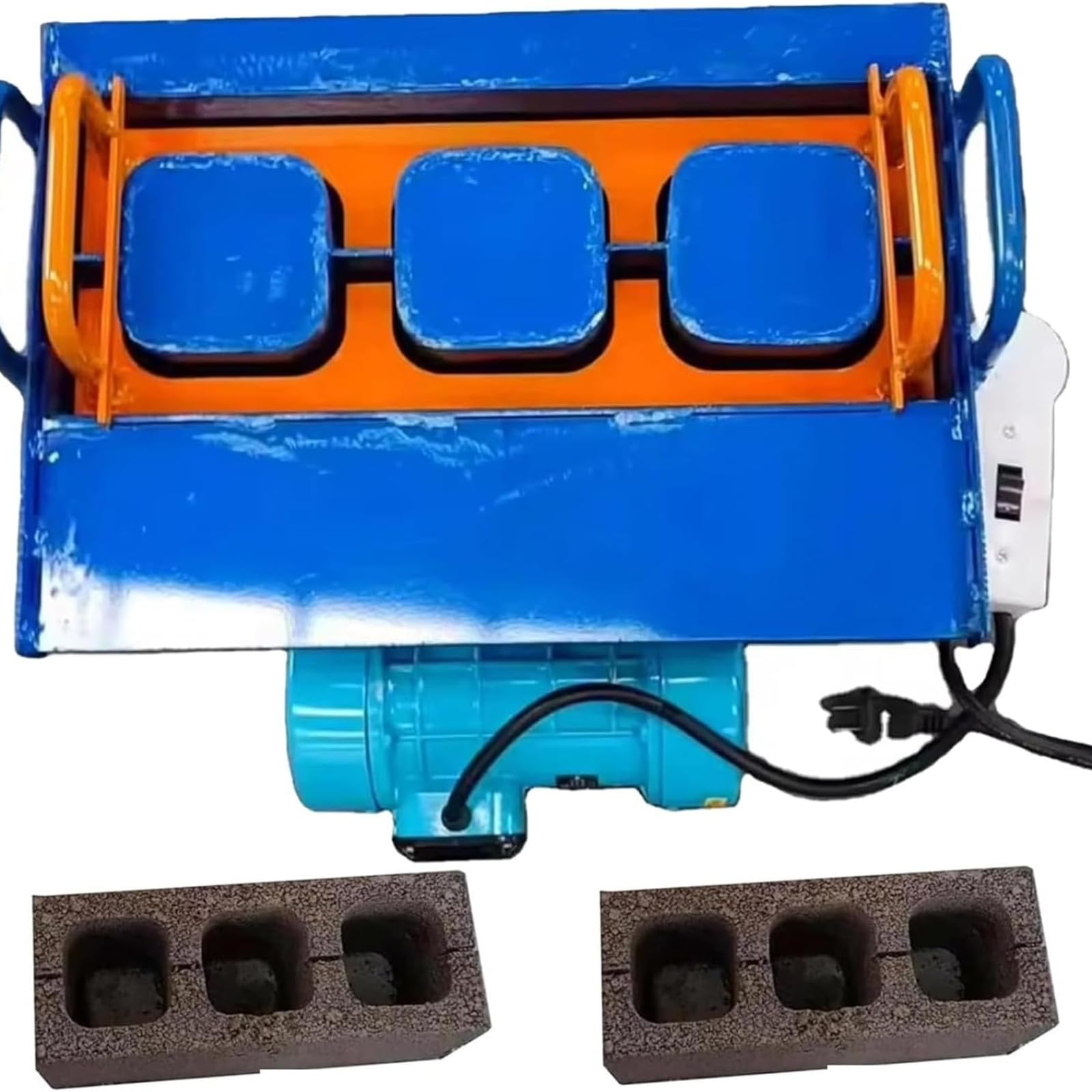 Macchina For La Produzione Di Blocchi Di Cemento, Stampi Personalizzati For Finitrici, Blocchi For Bracieri, Piastrelle Da Giardino, Macchina For Mattoni Fai-da-te Portatile Ed Efficiente