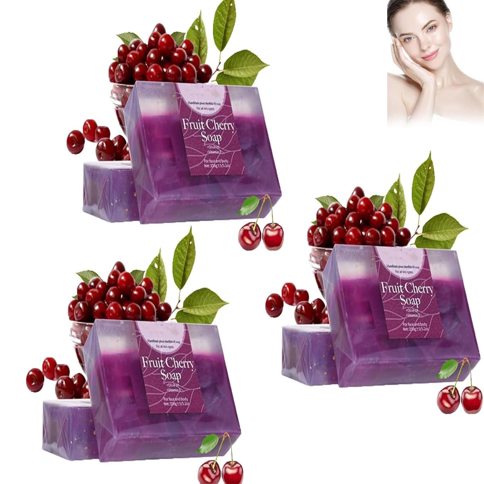 Cerasee Soap Bar Natural Vanilla Cerasee Soap Cerasee Plant Soap Cerasee Soap Skin for Face & Body for Smooth Skin Suitable for All Skin Types