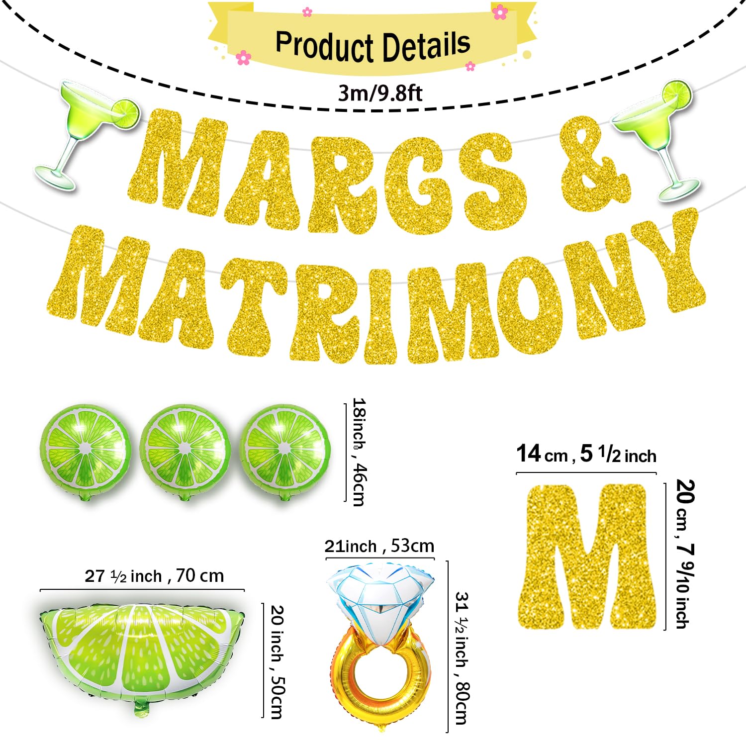 margs and matrimony suministros para despedida de soltera